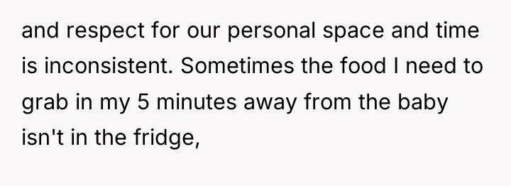 and respect for our personal space and time is inconsistent....