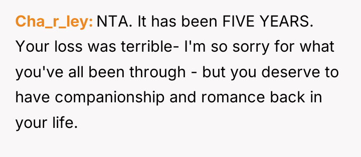 Cha_r_ley NTA. It has been FIVE YEARS. Your loss was...