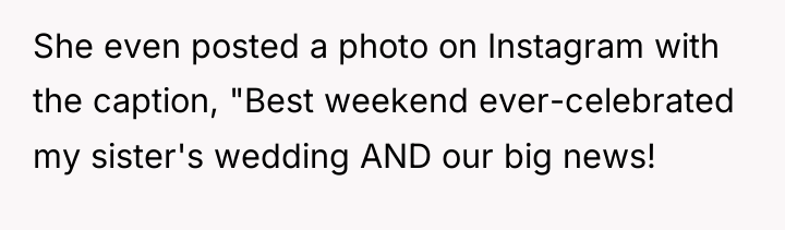 She even posted a photo on Instagram with the caption,...