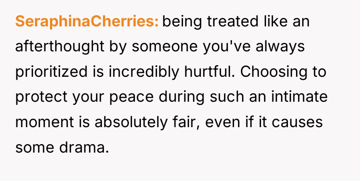 SeraphinaCherries being treated like an afterthought by someone you've always...