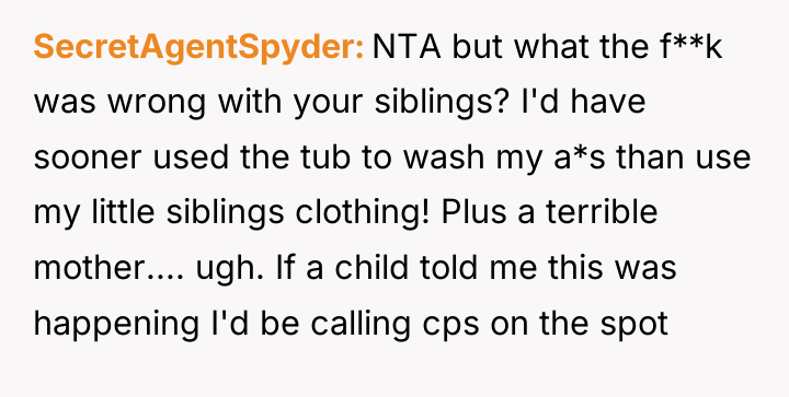 SecretAgentSpyder NTA but what the f**k was wrong with your...