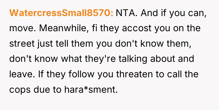 WatercressSmall8570 NTA. And if you can, move. Meanwhile, fi they...
