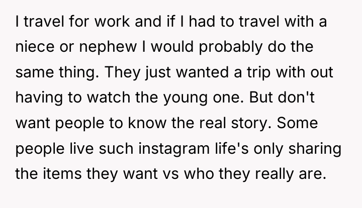 I travel for work and if I had to travel...