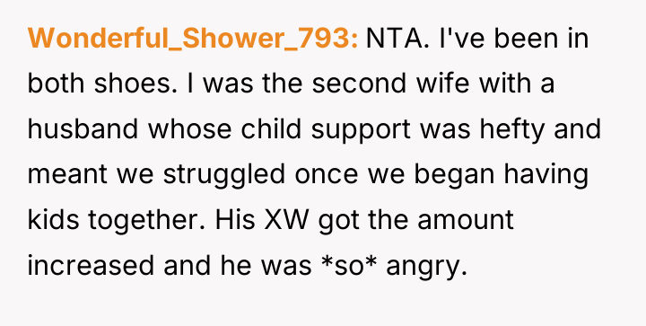 Wonderful_Shower_793 NTA. I've been in both shoes. I was the...