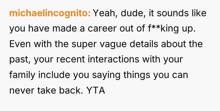 michaelincognito Yeah, dude, it sounds like you have made a...