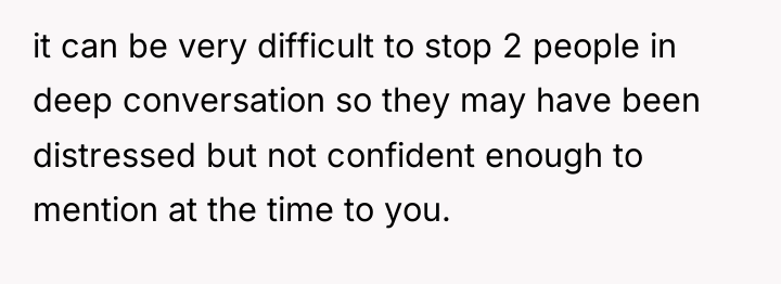 it can be very difficult to stop 2 people in...