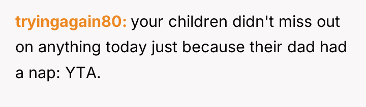 tryingagain80 your children didn't miss out on anything today just...