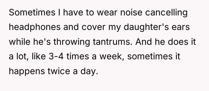 Sometimes I have to wear noise cancelling headphones and cover...