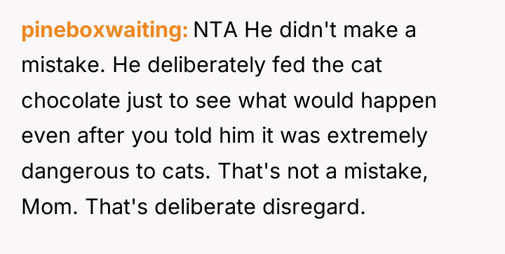 pineboxwaiting NTA He didn't make a mistake. He deliberately fed...