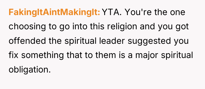 FakingItAintMakingIt YTA. You're the one choosing to go into this...