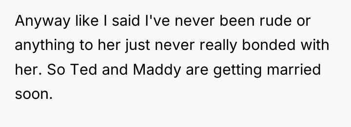 Anyway like I said I've never been rude or anything...