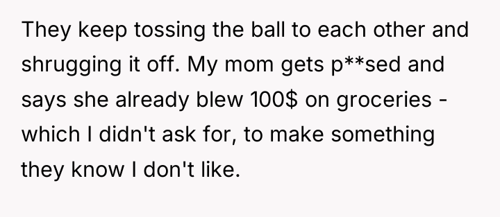 They keep tossing the ball to each other and shrugging...