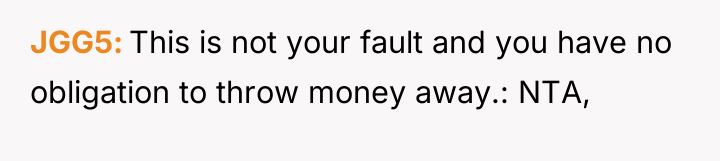 JGG5 This is not your fault and you have no...