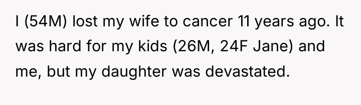 I (54M) lost my wife to cancer 11 years ago....