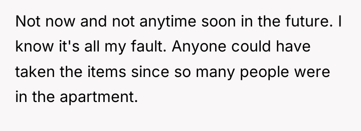 Not now and not anytime soon in the future. I...