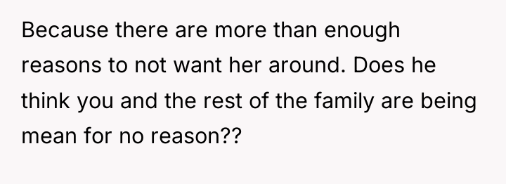 Because there are more than enough reasons to not want...