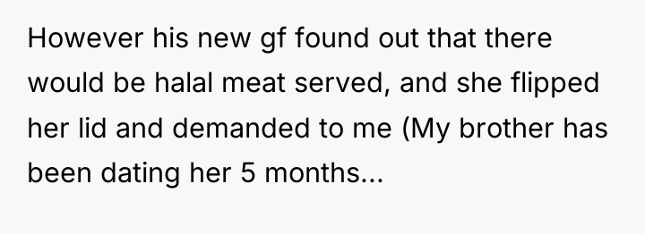 However his new gf found out that there would be...