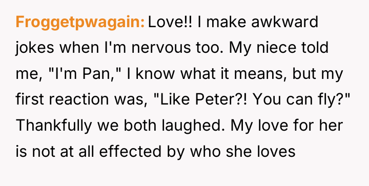 Froggetpwagain Love!! I make awkward jokes when I'm nervous too....