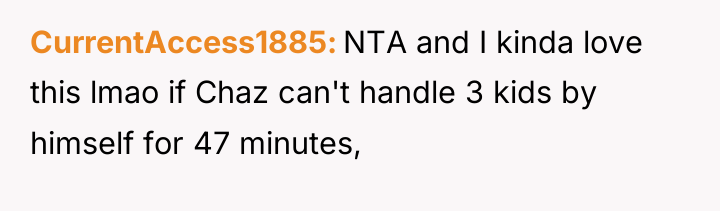 CurrentAccess1885 NTA and I kinda love this lmao if Chaz...