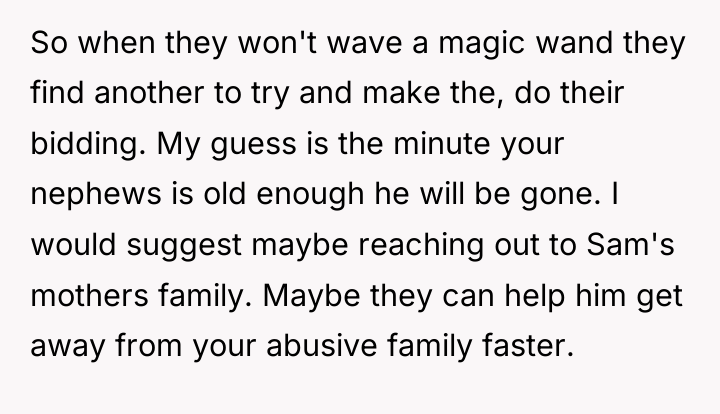 So when they won't wave a magic wand they find...