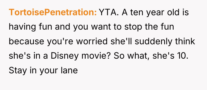 TortoisePenetration YTA. A ten year old is having fun and...