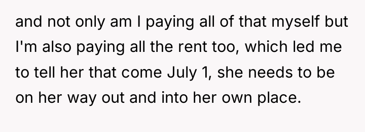 and not only am I paying all of that myself...