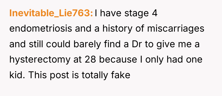 Inevitable_Lie763 I have stage 4 endometriosis and a history of...