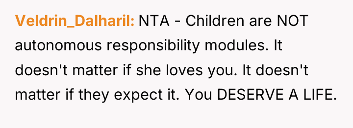 Veldrin_Dalharil NTA - Children are NOT autonomous responsibility modules. It...