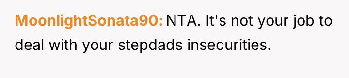 MoonlightSonata90 NTA. It's not your job to deal with your...