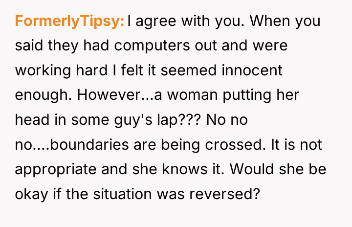 FormerlyTipsy I agree with you. When you said they had...
