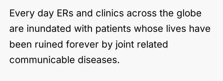 Every day ERs and clinics across the globe are inundated...