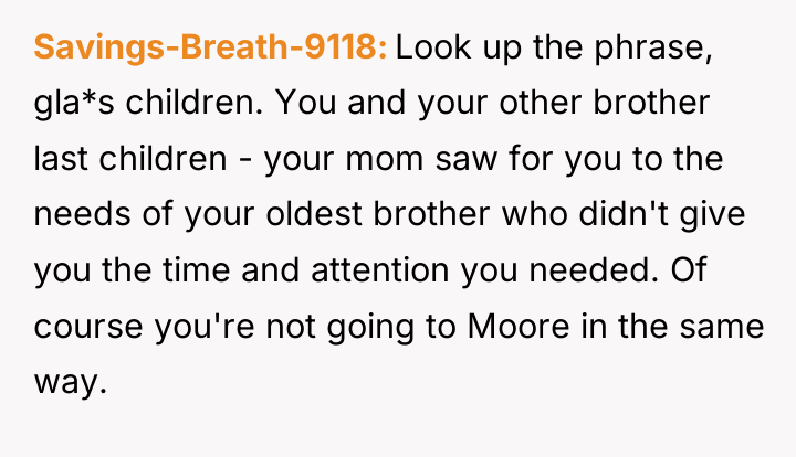 Savings-Breath-9118 Look up the phrase, gla*s children. You and your...