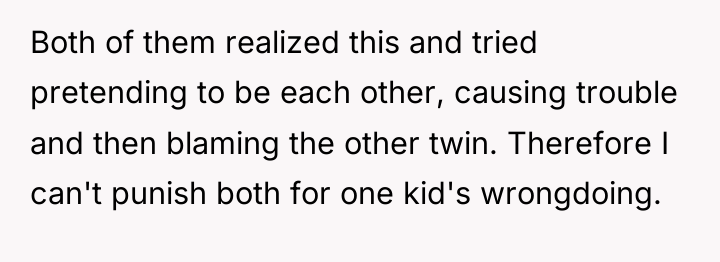 Both of them realized this and tried pretending to be...