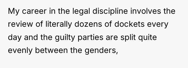 My career in the legal discipline involves the review of...