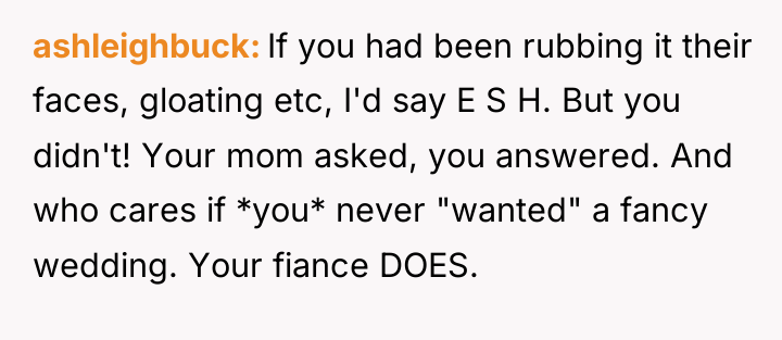 ashleighbuck If you had been rubbing it their faces, gloating...