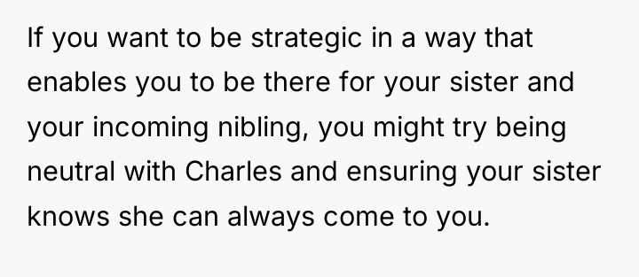 If you want to be strategic in a way that...