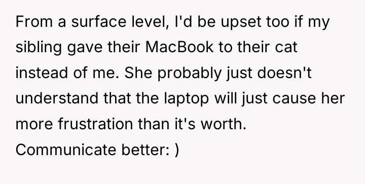 From a surface level, I'd be upset too if my...