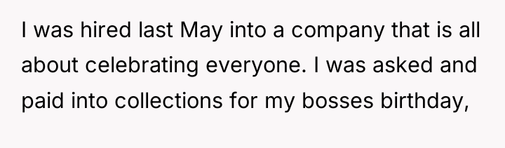 I was hired last May into a company that is...