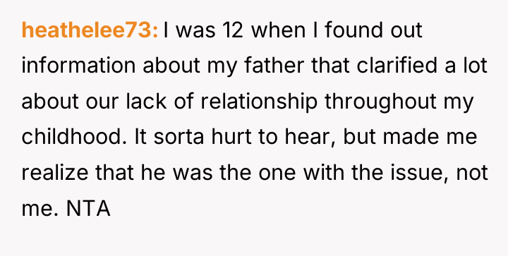 heathelee73 I was 12 when I found out information about...