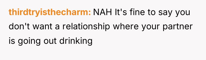 thirdtryisthecharm NAH It's fine to say you don't want a...