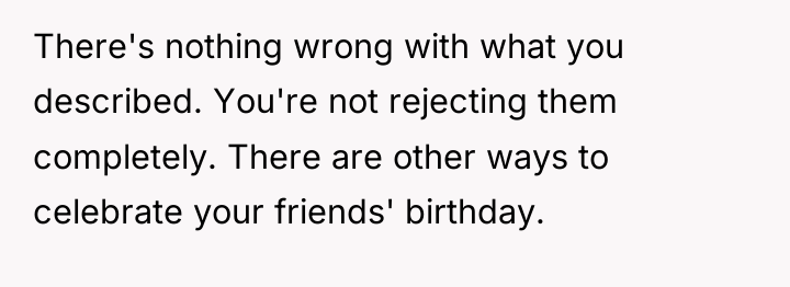 There's nothing wrong with what you described. You're not rejecting...
