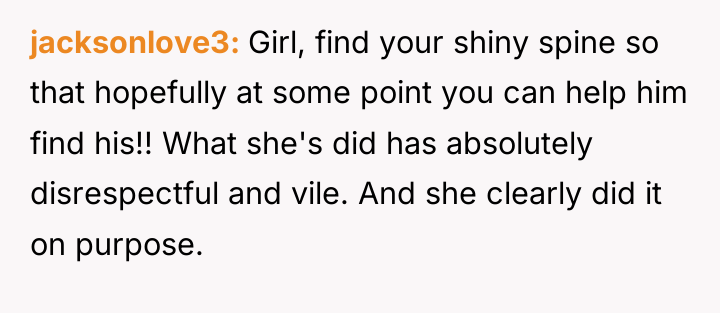 jacksonlove3 Girl, find your shiny spine so that hopefully at...