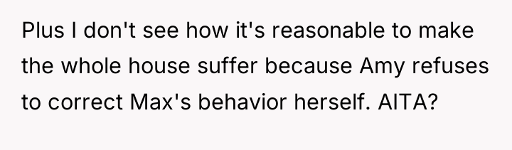Plus I don't see how it's reasonable to make the...
