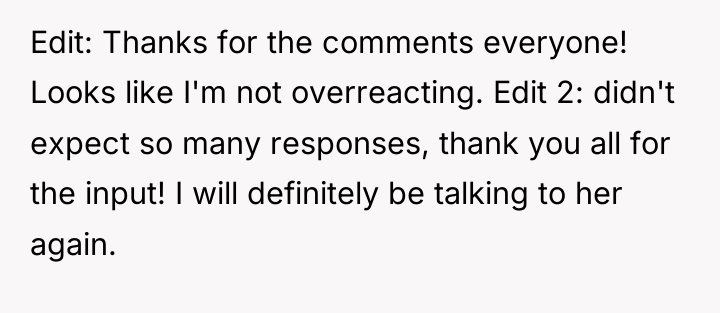 Edit: Thanks for the comments everyone! Looks like I'm not...