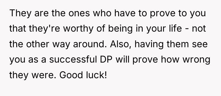 They are the ones who have to prove to you...