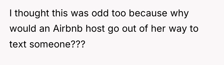 I thought this was odd too because why would an...