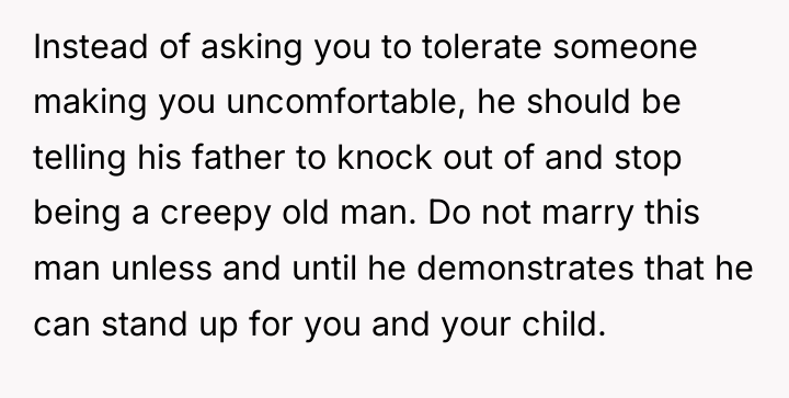 Instead of asking you to tolerate someone making you uncomfortable,...