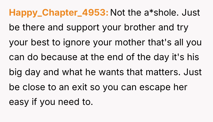 Happy_Chapter_4953 Not the a*shole. Just be there and support your...