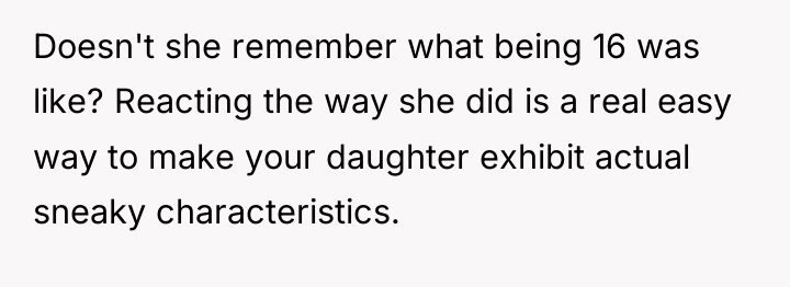 Doesn't she remember what being 16 was like? Reacting the...