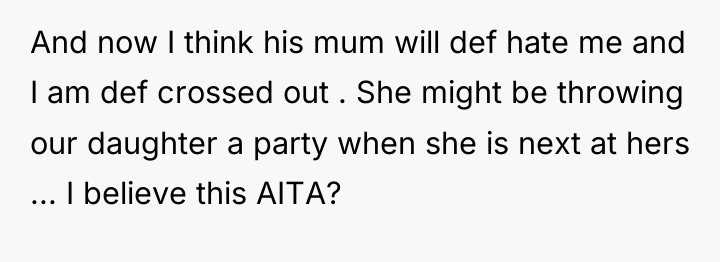 And now I think his mum will def hate me...